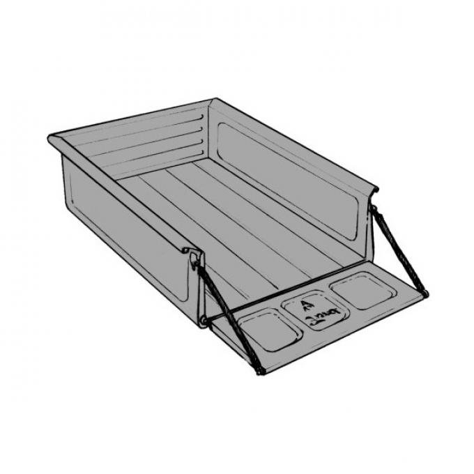 Ford Pickup Truck Bed - Steel - Complete & Assembled