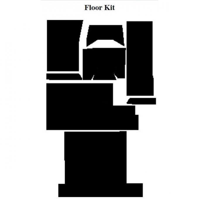 AcoustiSHIELD - Floor Insulation Kit - Full Cab