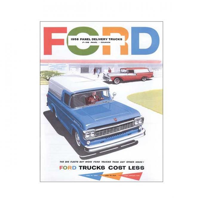 Ford Pickup Truck Sales Brochure - Panel Truck