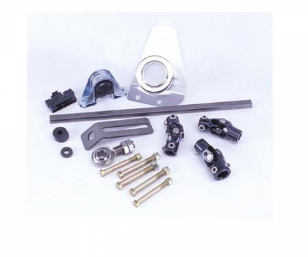 Flaming River 1955-56 Chevy Manual Rack & Pinion Cradle Kit - Paintable Column Shift Tilt Column