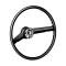 Steering Wheel - 2 Spoke Style - Black