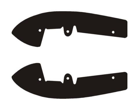 Fender Extension Seals - Right and Left - Mounted Vertically Between Extension and Fender