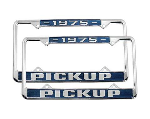 Ford Pickup Truck License Plate Frames - 1975 Pickup