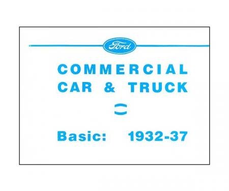 Ford Commercial Car & Truck - 32 Pages - 11 X 8-1/2