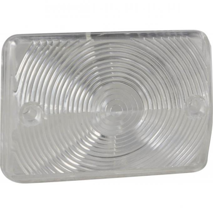 Chevy Truck Parking Light Lens, Clear, 1954-1955