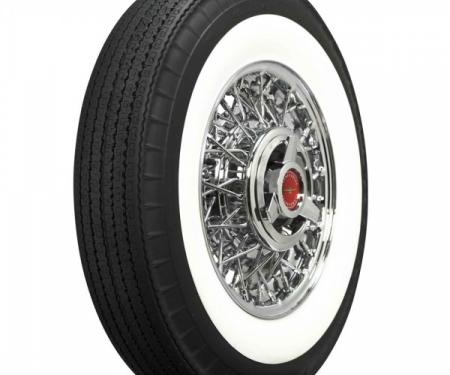 Ford Tire, Original Appearance, Radial Construction, 7.60 x15" With 3-1/4" Whitewall