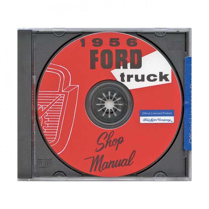 Ford Pickup Truck Shop Manual On CD