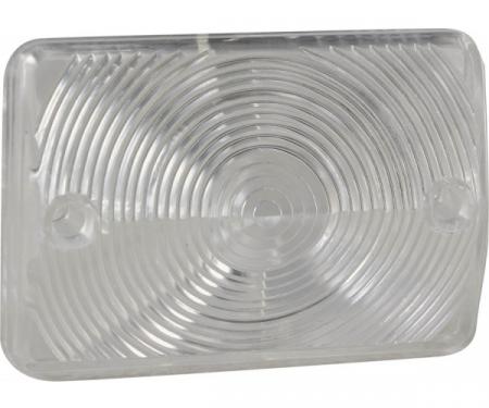 Chevy Truck Parking Light Lens, Clear, 1954-1955