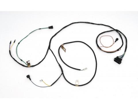 Chevy Truck Engine & Starter Wiring Harness, Small Block, For Trucks With Manual Transmission, 1968-1969