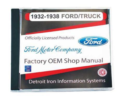 1932-38 Ford Passenger and Truck Manual CD