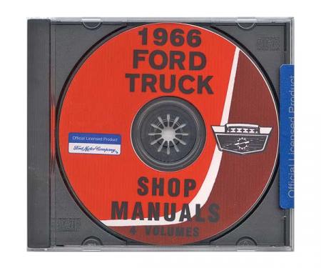 Ford Pickup Truck Shop Manual On CD