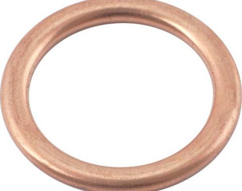 Oil Pan Drain Plug Gasket - Copper - Use With B6730 Or B6730M - 4 Cylinder Ford Model B