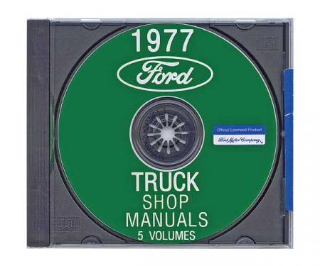 Ford Pickup Truck Shop Manual On CD