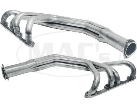 Ford Pickup Truck Exhaust Header Kit - Plain Steel - 239 OHV, 272 & 292 V8