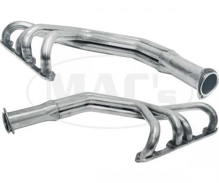 Ford Pickup Truck Exhaust Header Kit - Plain Steel - 239 OHV, 272 & 292 V8