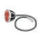 Tail Light Assembly - Ford 1932-42 Pickup Truck - Red GlassLens & Black Body - 6 & 12 Volt Bulbs - Right