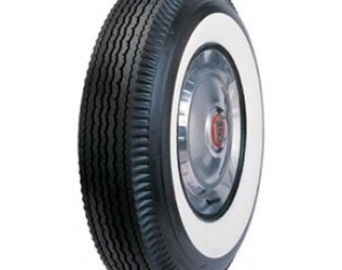 Tire - 710 X 15 - 2-3/4 Whitewall - Tubeless - Universal