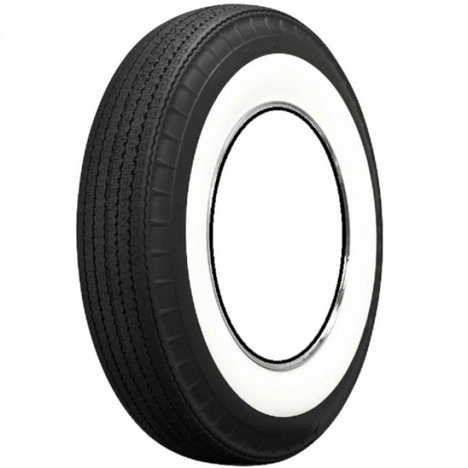 Chevy And GMC Truck Tire, Original Appearance, Radial Construction, 8.00 x 15" With 3-1/4" Whitewall, 1947-1963