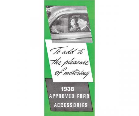 Accessory Brochure - Fold-Out Style - Ford