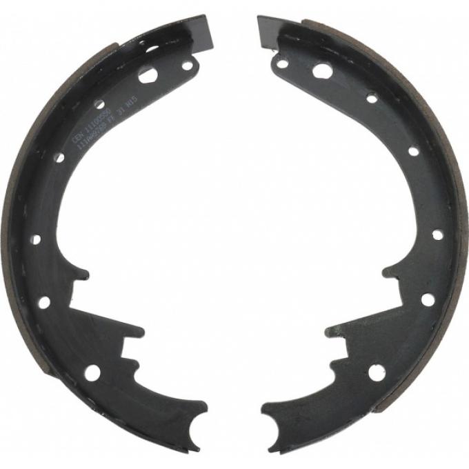 Ford Thunderbird Brake Shoe Set, Rear, Relined, 11 X 1-3/4, 1955-56