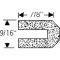 Chevy Seal, Splash Pan, Front, 1949-1951