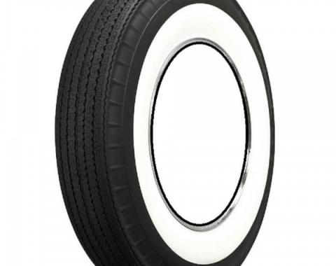 Chevy And GMC Truck Tire, Original Appearance, Radial Construction, 7.10 x 15" With 2-3/4" Whitewall, 1947-1963