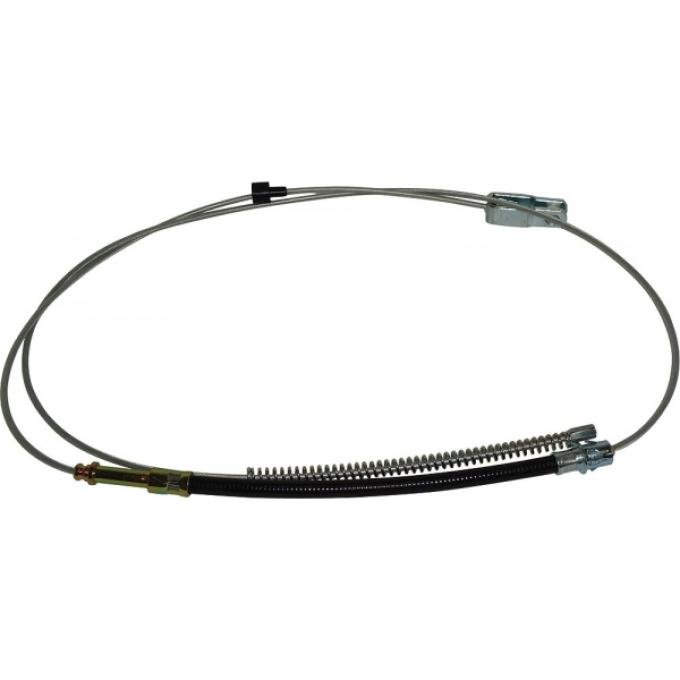Chevy & GMC Truck Emergency Brake Cable, Rear, Short Bed, 1960-1962