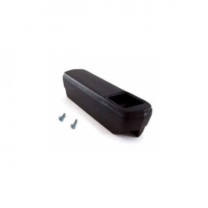 Blazer Or Jimmy Rear Bench Armrest, Black Left 1969-1972