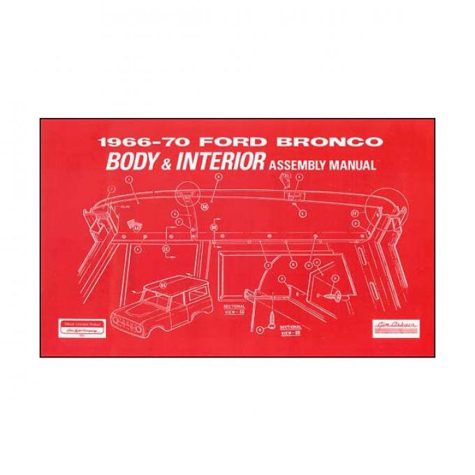 Body and Interior Assembly Manual - 142 Pages