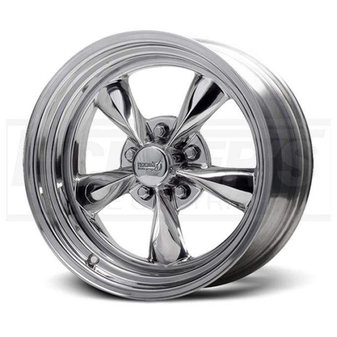Chevy or Gmc Polished Fuel Wheel, 17x7, 5x5 Pattern,1967-1987