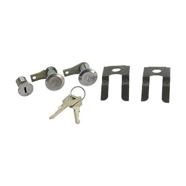 Ford Pickup Truck Door Lock Ignition Cylinder Set Includes 2 Keys