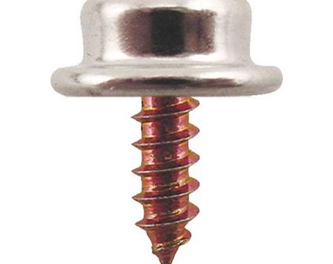 Ford Durable Fastener - Nickel - Stud On 3/8 Self Tapping Screw