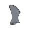 Tail Light Stand - Pressed Steel - Black - Left - Ford Passenger