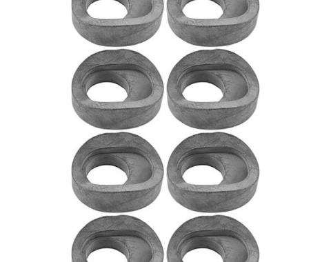 Shock Absorber Link Grease Seal - 8 Piece Set - Rubber - For Original Tubular Links - Ford