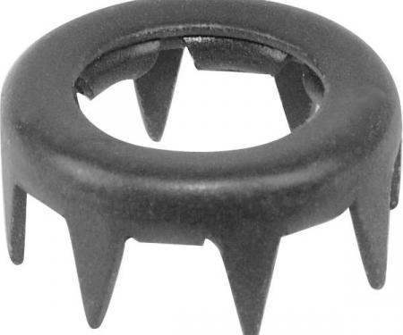 Ford Carpet Fastener - 8 Prong - Dark Finish Brass