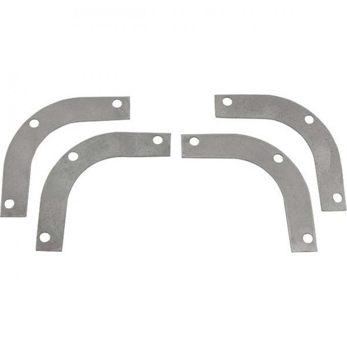 Rear Window Frame Corner Brace Set - 4 L Shaped Pieces - Ford Pickup Truck