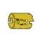 Headlight Socket Ferrule - Brass - Ford