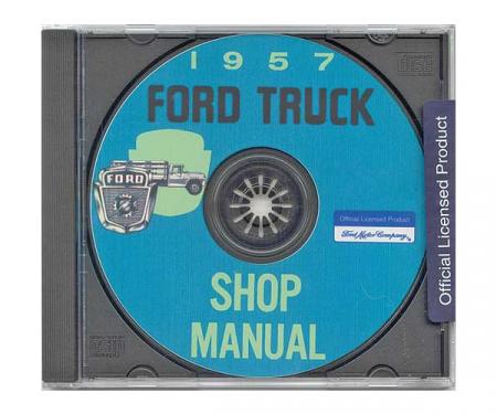 Ford Pickup Truck Shop Manual On CD