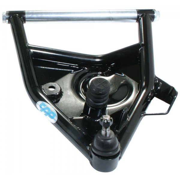 Chevy Truck Lower Control Arms, With Ball Joints, Tubular, Black, 1971