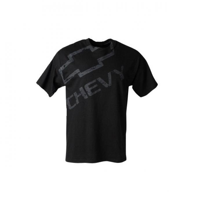 Chevy T-Shirt, Distressed Chevy With Bowtie
