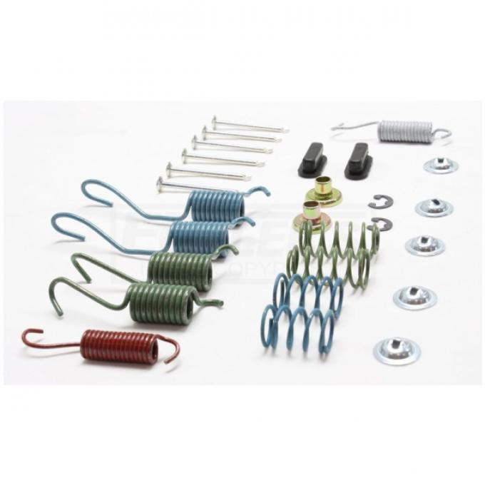 Chevy Or GMC S-10 And S-15 Truck, Blazer Or Jimmy, Drum Brake Hardware Kit, Rear, 1982-2002