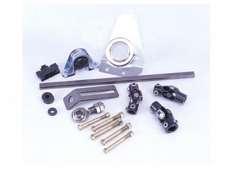 Flaming River 1957 Chevy Manual Rack & Pinion Cradle Kit - Paintable Column Shift Tilt Column