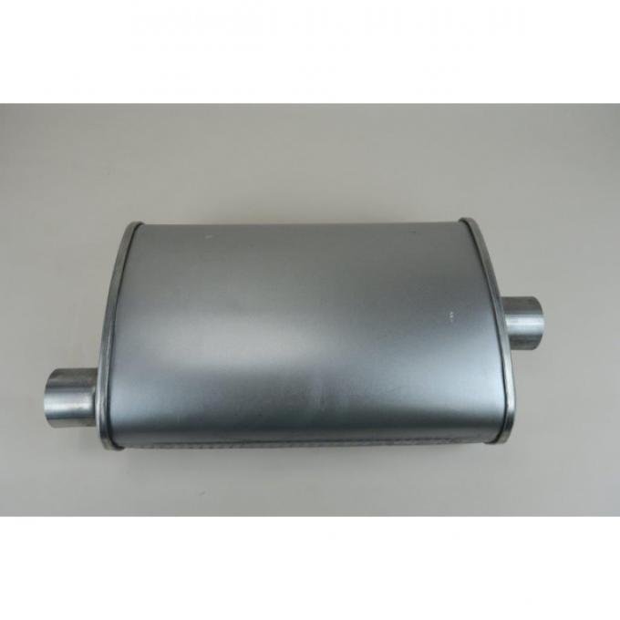 1955-1957 Chevy Aluminum Turbo Muffler 2" Diameter