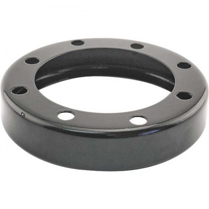 Front Brake Grease Baffle - Powder-Coated Black - Ford