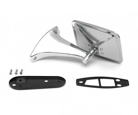 Redline Restomotive® 1971-1972 Chevy Truck Right Hand Outside Mirror Assembly