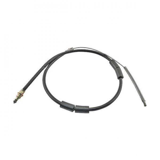Ford Pickup Truck Rear Emergency Brake Cable - Right - 57-1/2 Long - F100 Thru F150 2 Wheel Drive With Regular Or SuperCab
