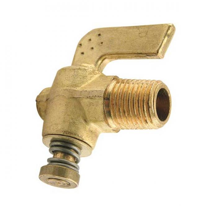 Radiator Drain Cock - Reproduction - Offset Grip - 85 HP - Ford Passenger
