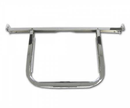 Classic Chevy - Radiator Support With Upper Bar, Chrome, 6 Cylinder, 1956