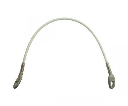 Tailgate Support Cable - Plastic Coated Braided Wire With Metal Ends