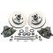 Chevy Truck Brake Kit, Front, At The Wheel, 1971-1972